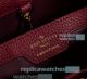 High Clone L--V Capucines BB Black&White Taurillon Leather  Women's Red Handbag (9)_th.jpg